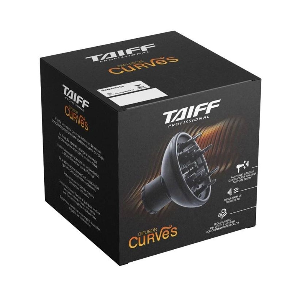 Difusor de Ar Taiff Curves Preto