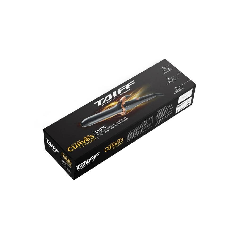 Modelador De Cachos Taiff 1 1/4 Curves Bivolt