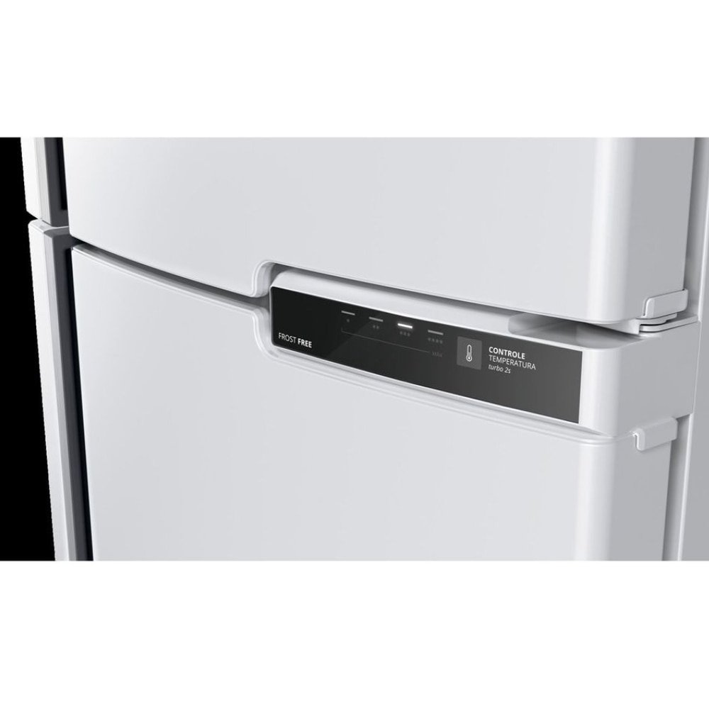 Geladeira/RefrigeradorBrastemp Duplex 375L BRM44HB - Frost Free, 2 Portas, Compartimento Extrafrio Fresh Zone, Branco, 110V