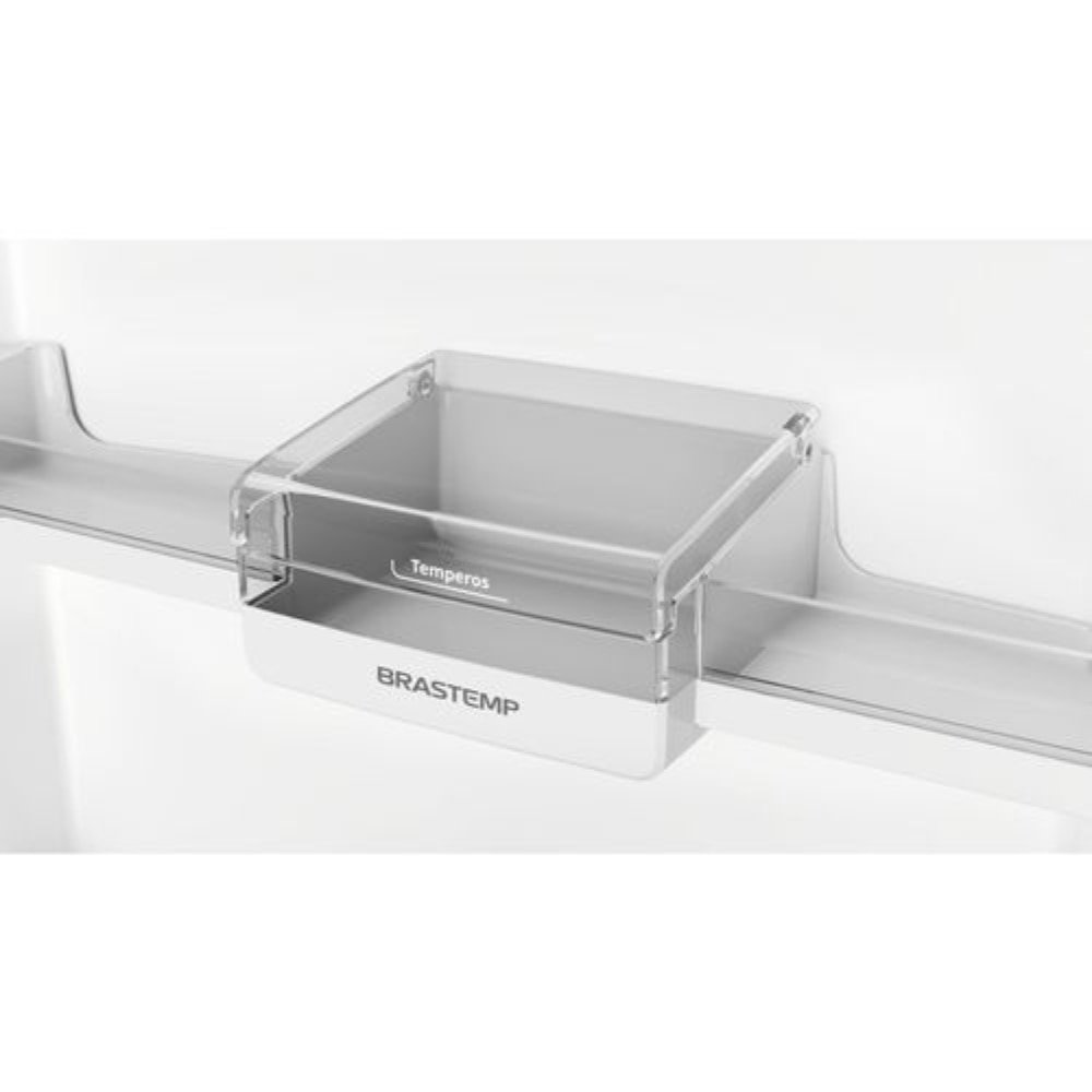 Geladeira/RefrigeradorBrastemp Duplex 375L BRM44HB - Frost Free, 2 Portas, Compartimento Extrafrio Fresh Zone, Branco, 110V