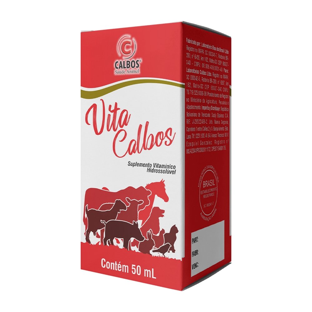 Vit Ade Calbos Injetável 50ml