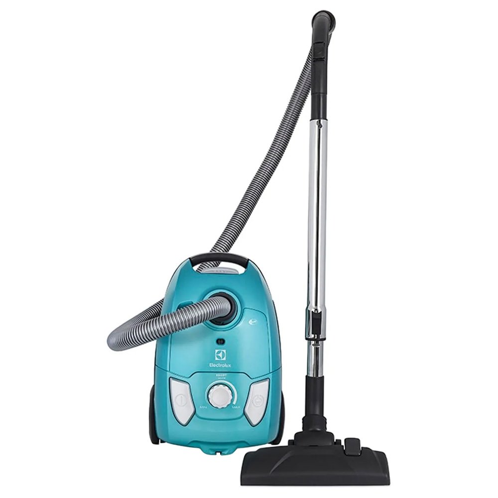 Aspirador de Pó Electrolux EQP20 Equipt - 1800W, com Saco, Filtro HEPA, Tubo Metálico e Acessórios, com Fio, Azul, 110V