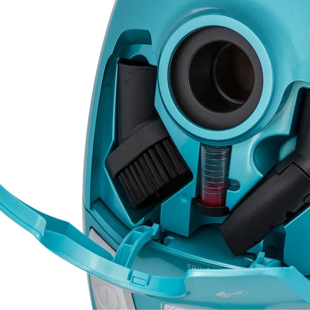 Aspirador de Pó Electrolux EQP20 Equipt - 1800W, com Saco, Filtro HEPA, Tubo Metálico e Acessórios, com Fio, Azul, 110V