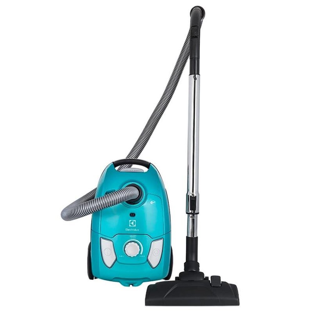 Aspirador de Pó Electrolux EQP20 Equipt | 1800W, com Saco, Filtro HEPA, Tubo Metálico e Acessórios, com Fio, Azul, 220V