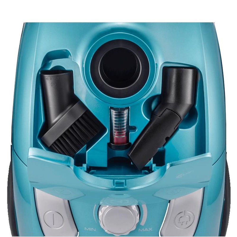 Aspirador de Pó Electrolux EQP20 Equipt | 1800W, com Saco, Filtro HEPA, Tubo Metálico e Acessórios, com Fio, Azul, 220V