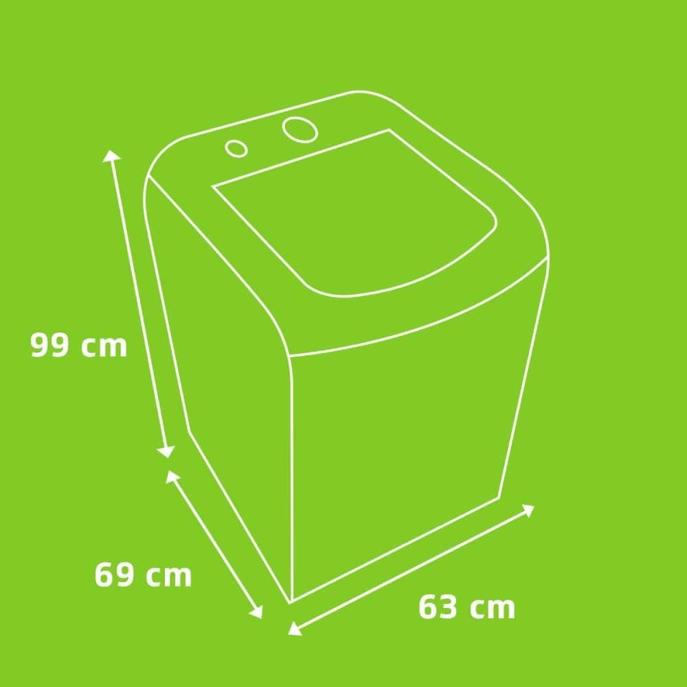 Máquina de Lavar Roupas 12Kg Consul CWH12AB - Ciclo Edredom, Dual Dispenser, Dosagem Extra Econômica, Branco, 220V