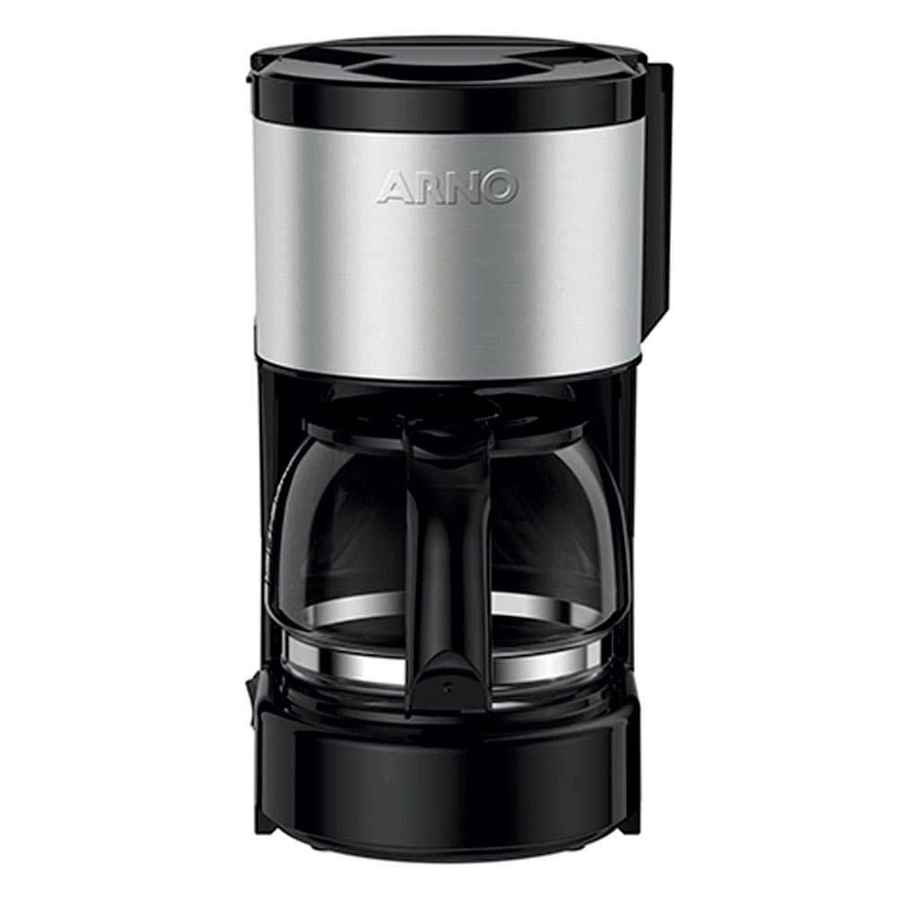 Cafeteira Elétrica Arno Perfeccta CFPI - 12 Xícaras com Filtro Preto/Inox, 220V