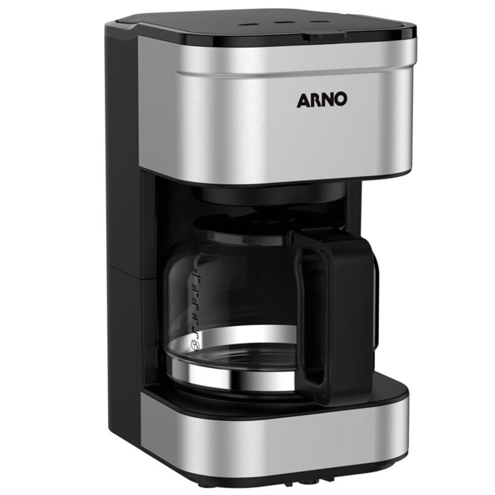 Cafeteira Elétrica Arno CFPF Preferita, 20 Cafés, Inox, 110V