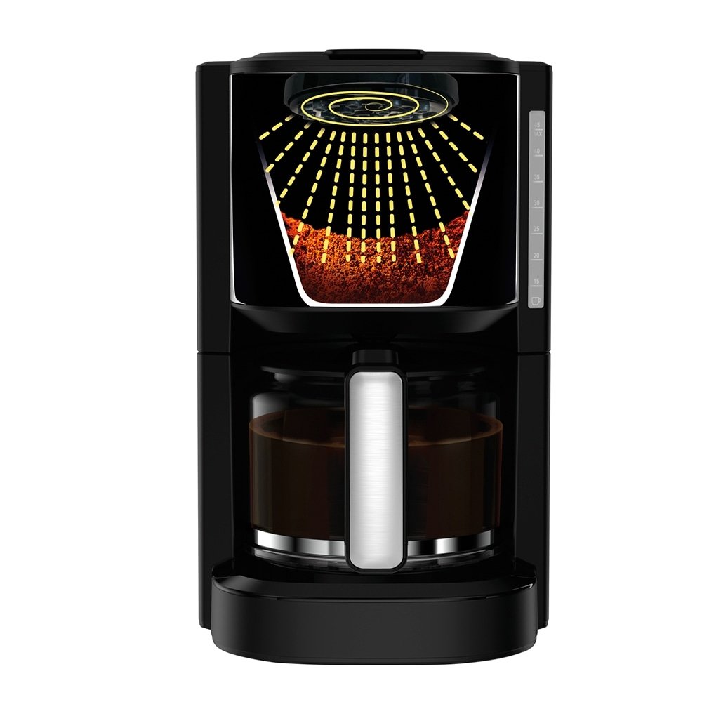 Cafeteira Elétrica Arno CFEL, 42 Xícaras, Preto/Inox, 110V