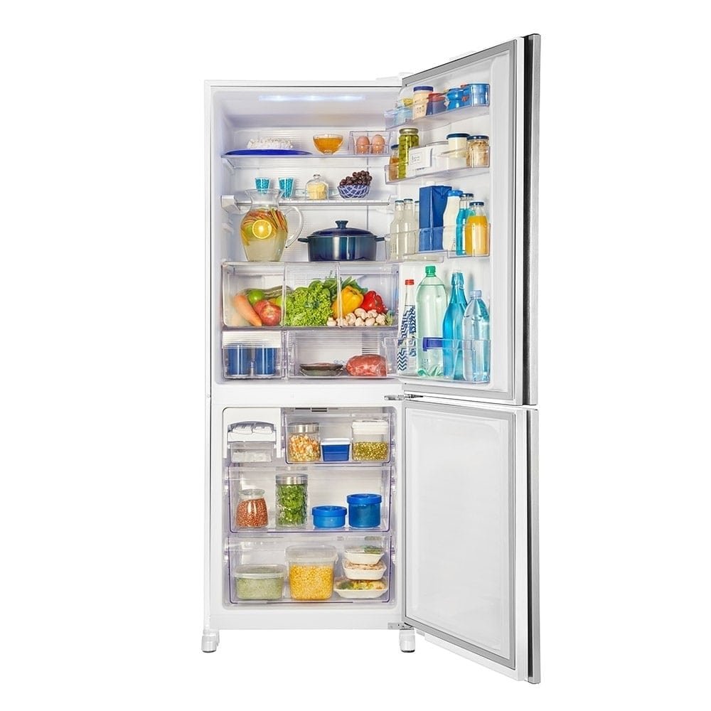 Geladeira/Refrigerador Panasonic 425 litros NR-BB53 Frost Free, 2 Portas, Tecnologia Inverter Glass, Branco, 110V