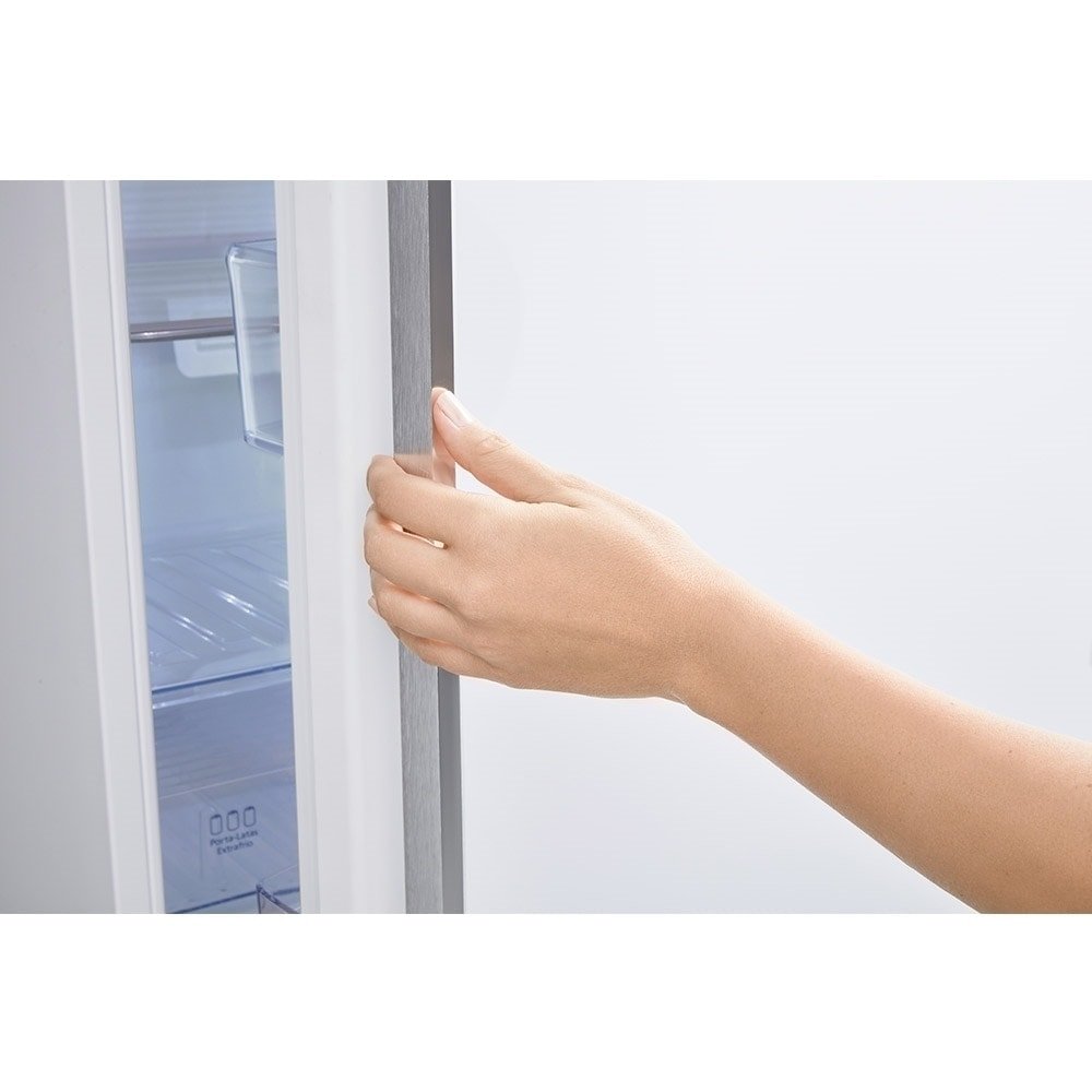 Geladeira/Refrigerador Panasonic 425 litros NR-BB53 Frost Free, 2 Portas, Tecnologia Inverter Glass, Branco, 110V