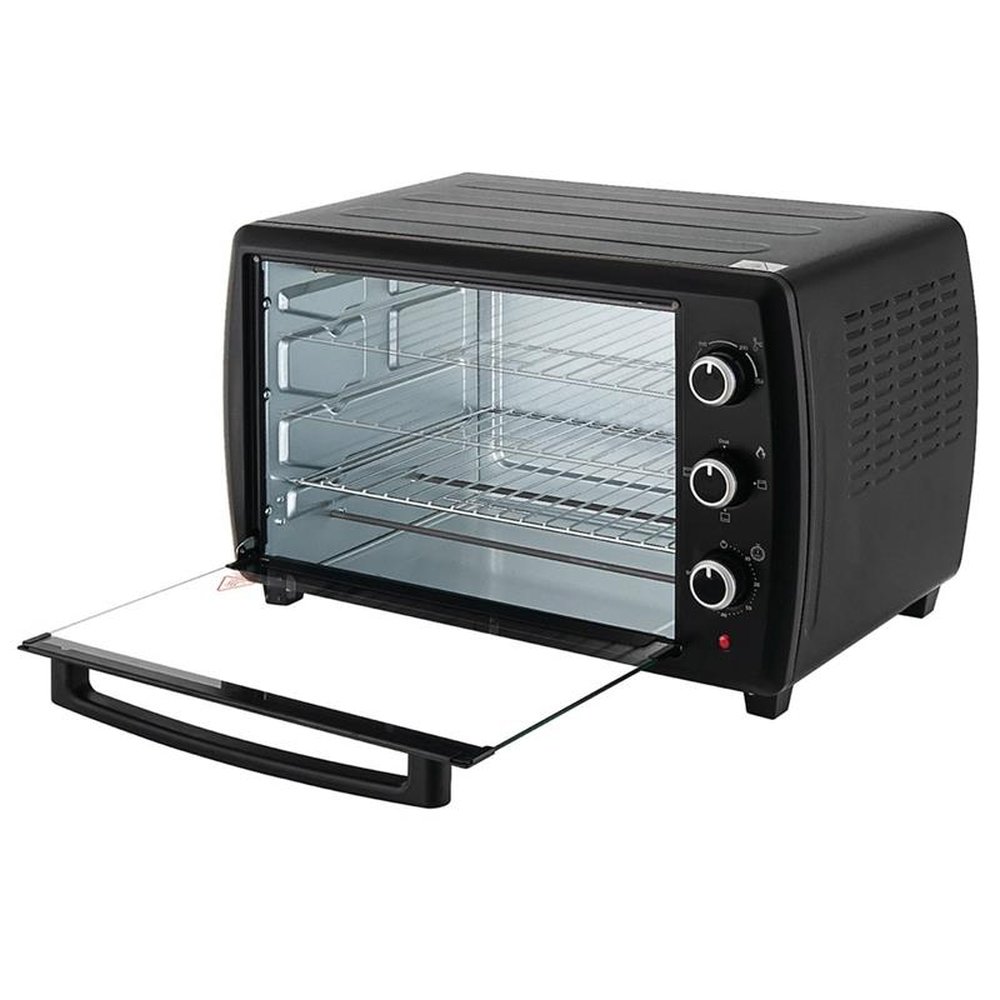 Forno Elétrico de Bancada Black & Decker 50 Litros FT50, 4 Resistências, Preto  220V