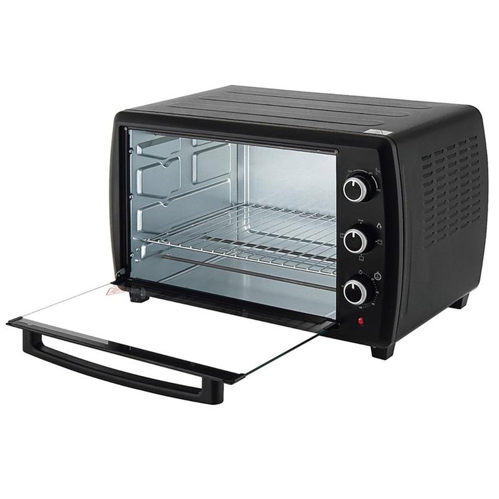 Forno Elétrico de Bancada Black & Decker 50 Litros FT50, 4 Resistências, Preto  220V