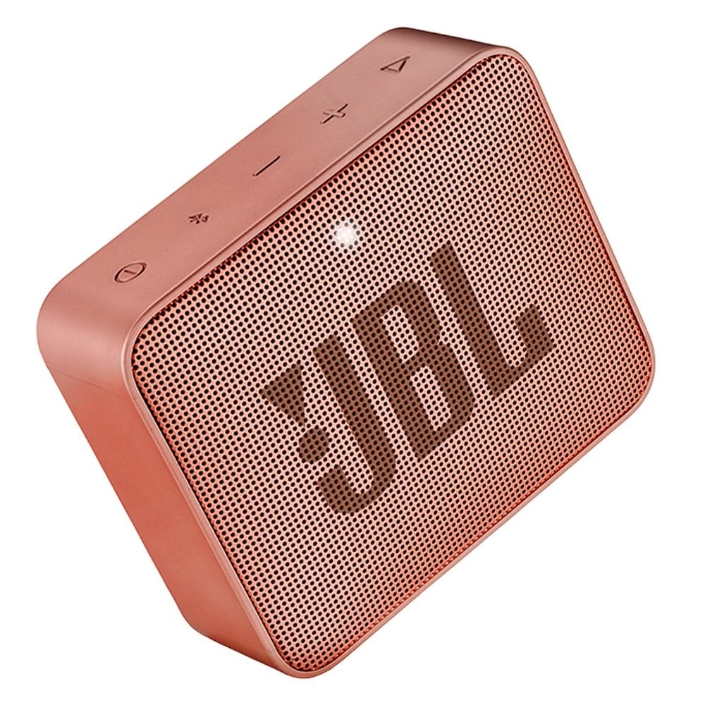 Caixa de Som JBL GO2, Bluetooth, Prova D' Água, Bateria Recarregável, 3W RMS, Canela