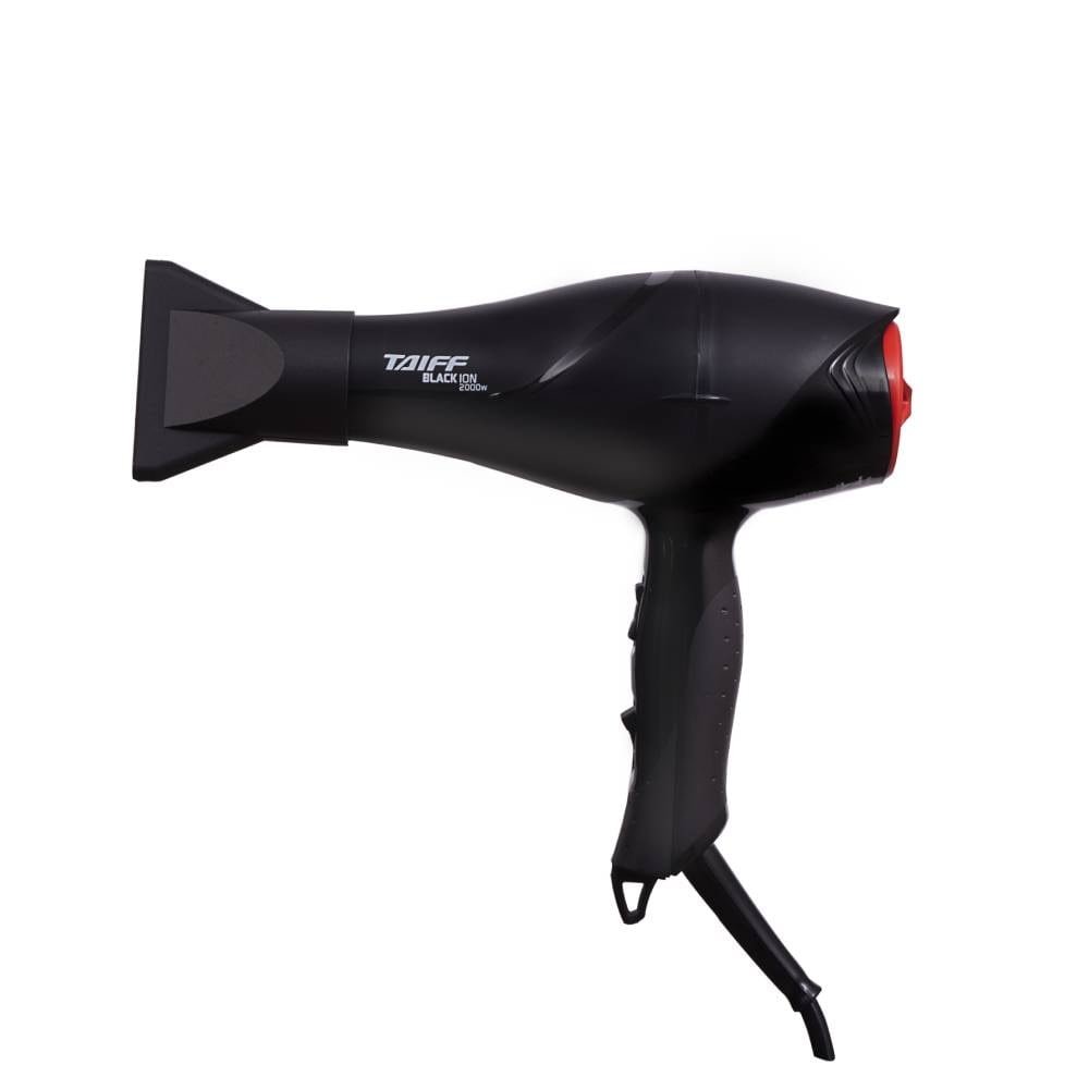 Secador de Cabelo Taiff Black Íon 2 Velocidades 4 Temperaturas 2000W 110V