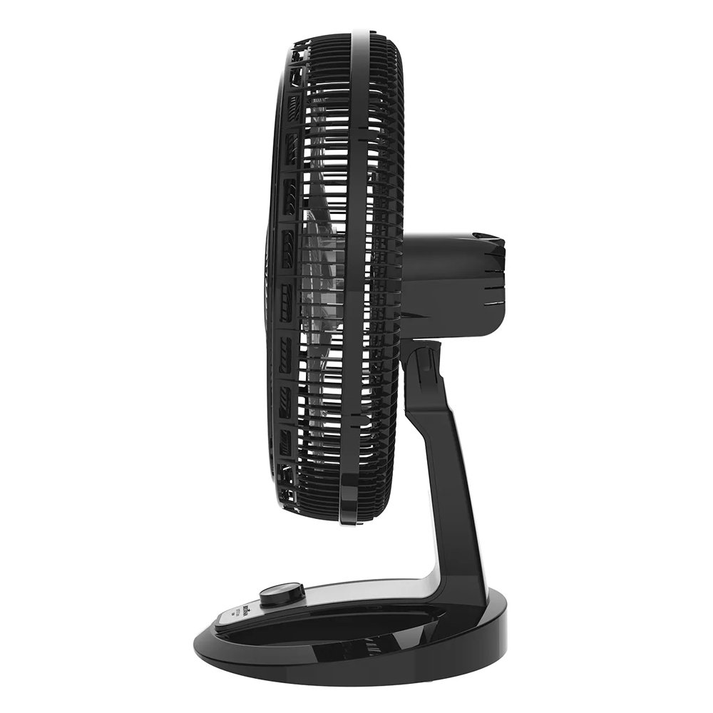 Ventilador de Mesa Britânia BVT510P Turbo, 50cm, 3 Velocidades, Preto 220V