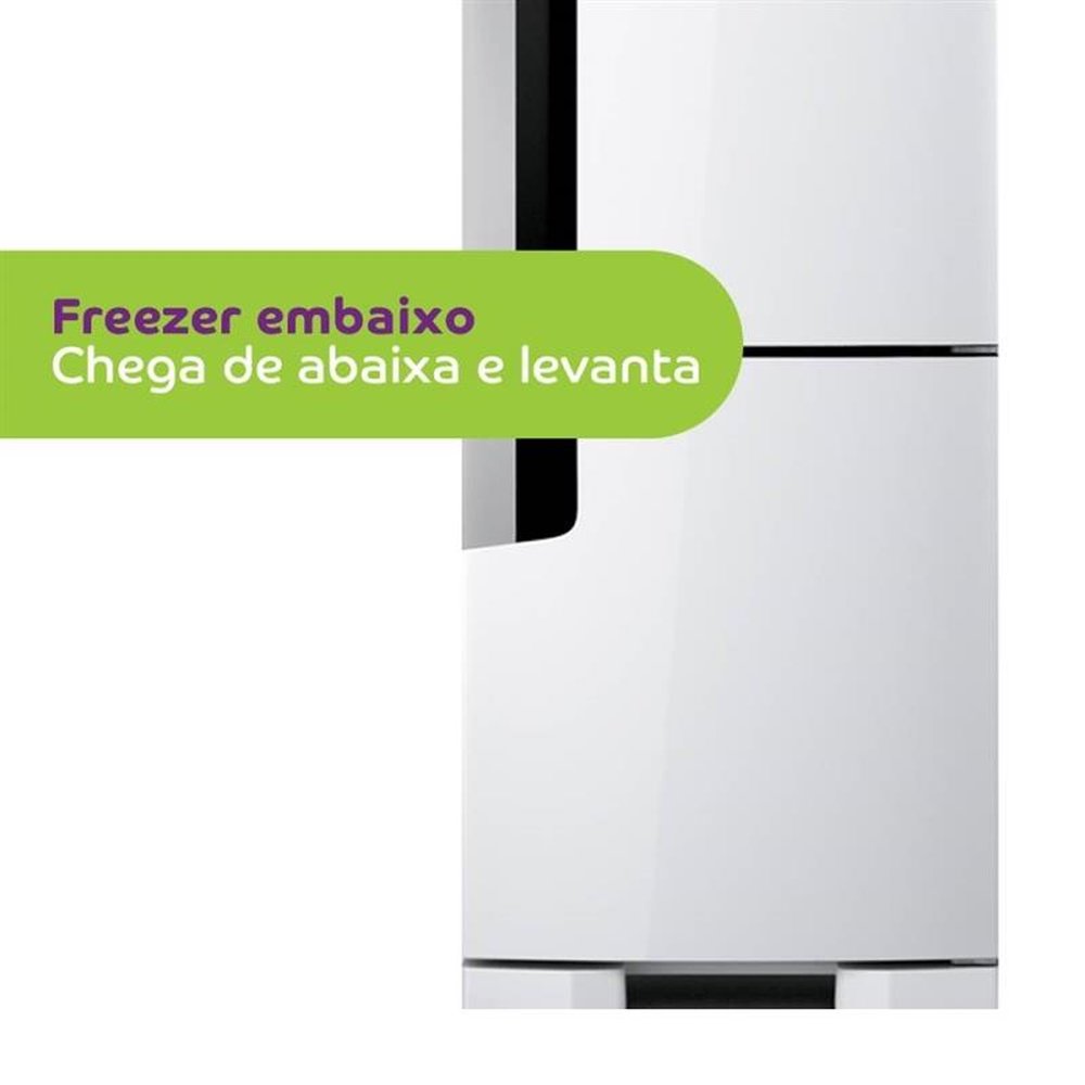 Geladeira/Refrigerador Consul 397 Litros CRE44AB, Frost Free, Controle Externo, Freezer Inverse, Branco, 220V