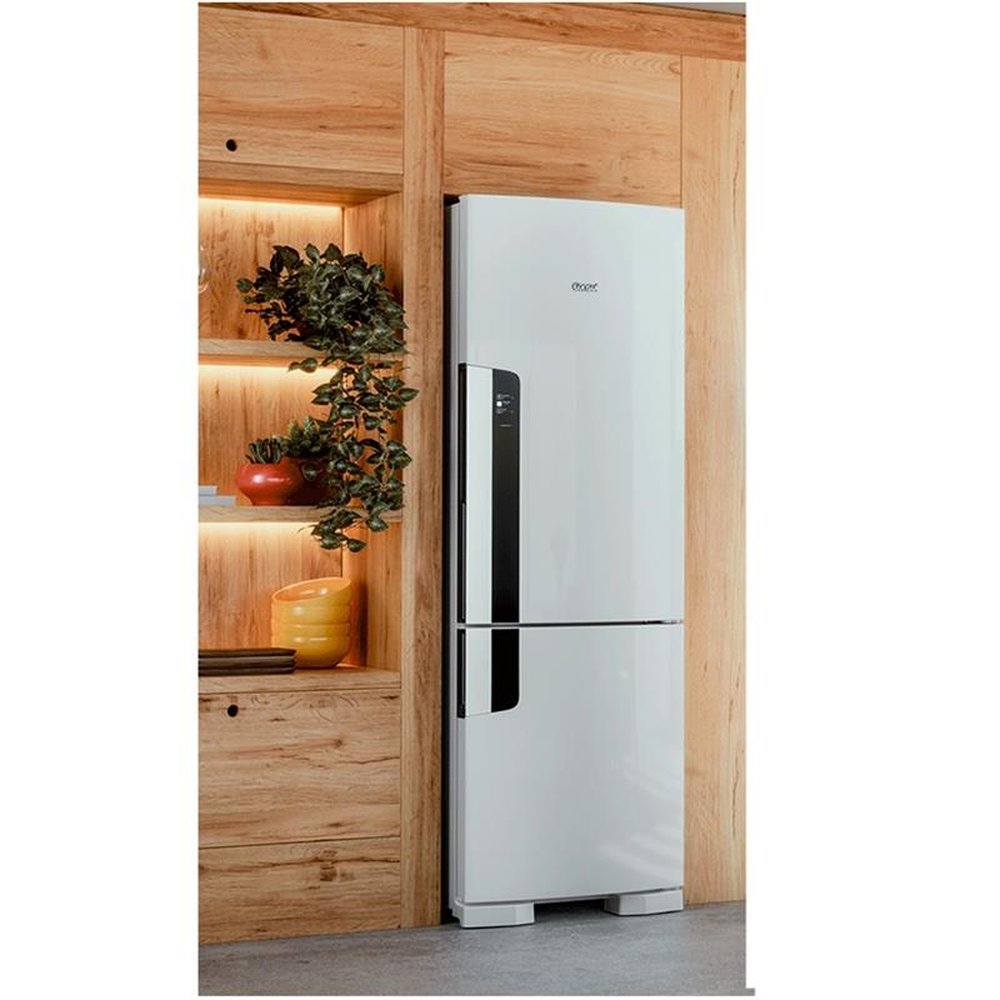 Geladeira/Refrigerador Consul 397 Litros CRE44AB, Frost Free, Controle Externo, Freezer Inverse, Branco, 220V