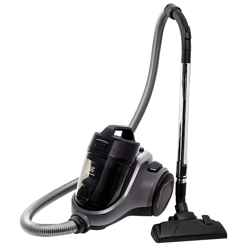 Aspirador de Pó Electrolux EAS30 Easybox - Silencioso, 1600W, Filtro HEPA, Tubo Metálico, com Fio, Cinza, 220V