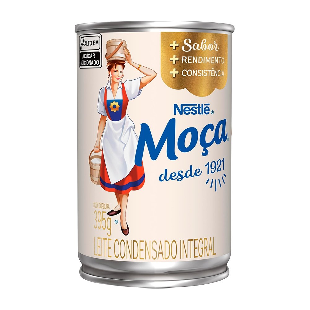 Leite Condensado Moça 395g Embalagem com 48 Unidades