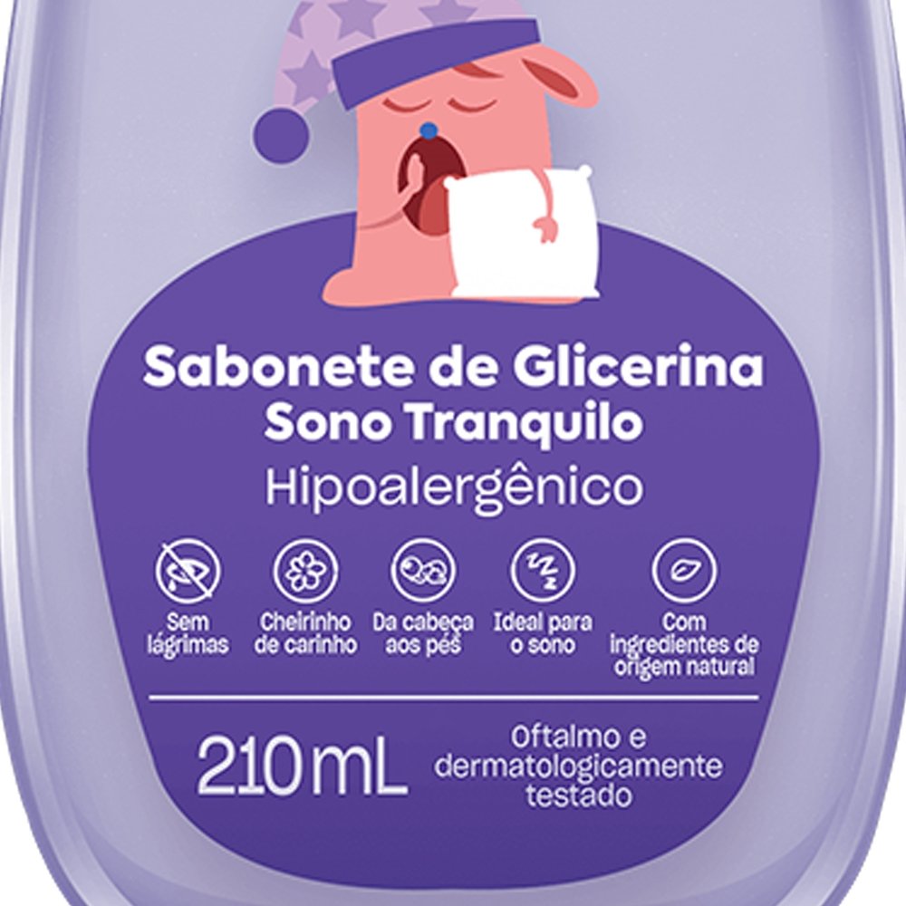 Sabonete Líquido Baruel Baby Sono Tranquilo S 210ml