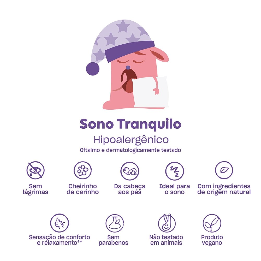 Sabonete Líquido Baruel Baby Sono Tranquilo S 210ml