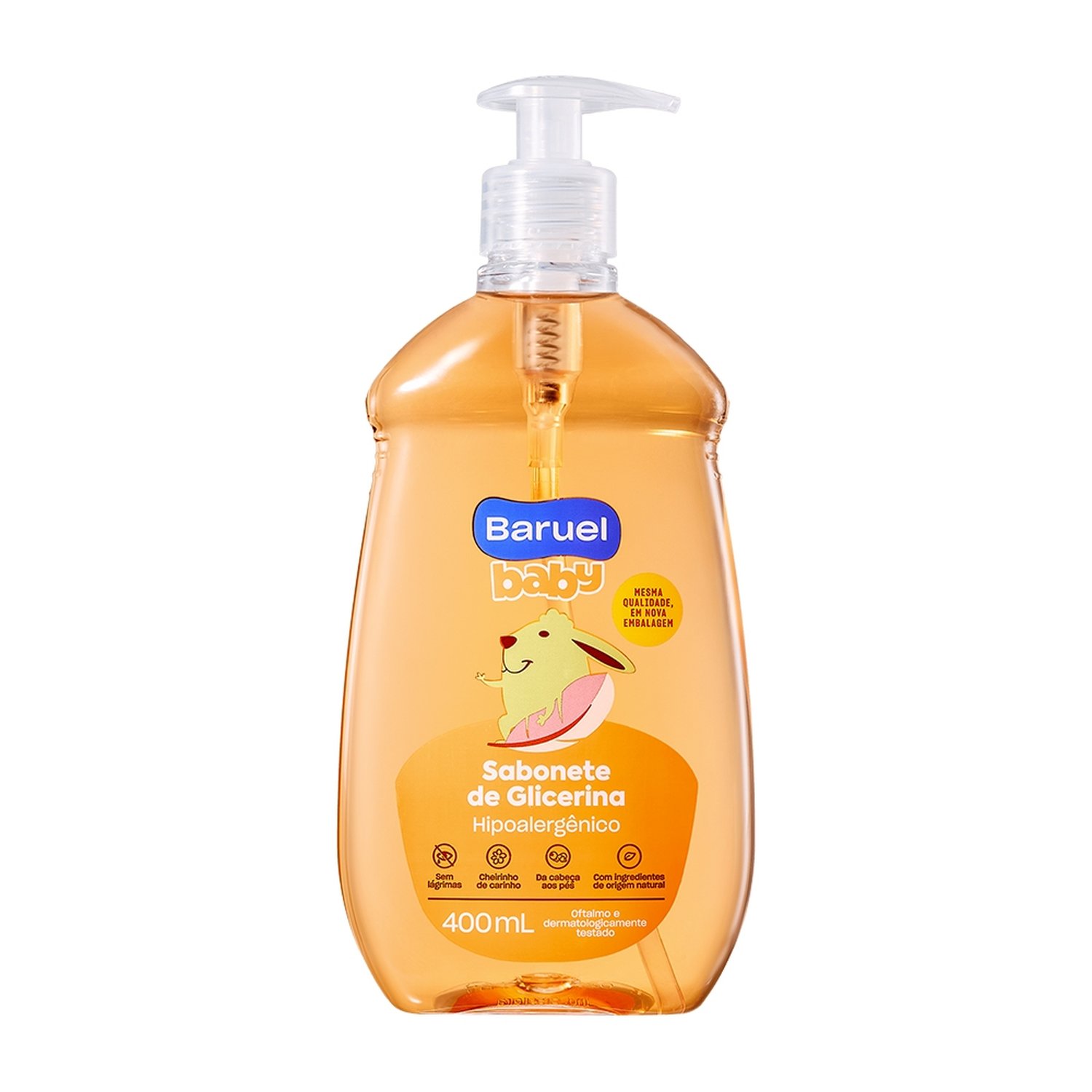 Sabonete Líquido Baruel Baby com Glicerina S 400ml