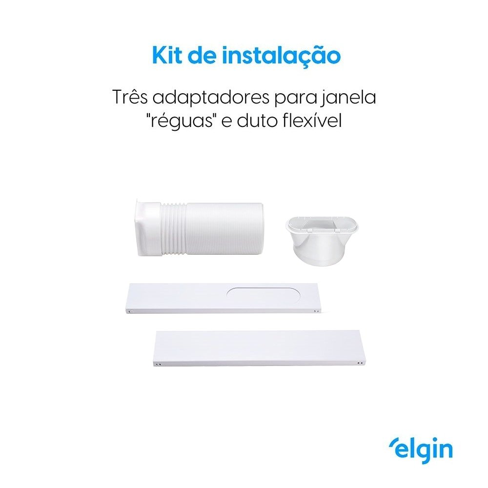 Ar Condicionado Portátil 9.000 BTUS Elgin Eco | Filtro Lavável , Frio 110V