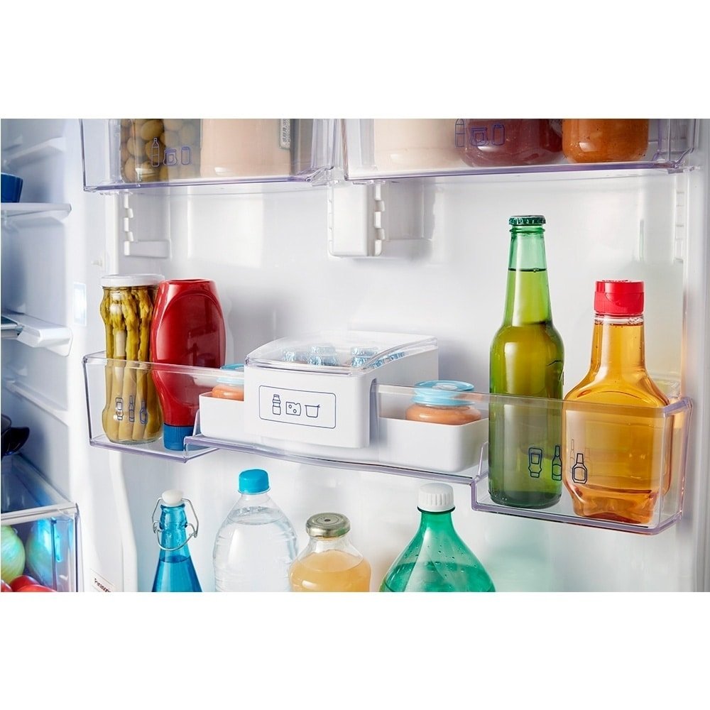 Geladeira/Refrigerador Panasonic 480 Litros A+++ NR-BB71GVFB Glass - 2 Portas, Frost Free, Tecnologia Inverter, Preto, 110V