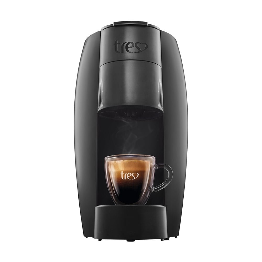 Cafeteira Espresso TRES 3 Corações G1 LOV | Sistema Cápsula, Automática Preto, 220V
