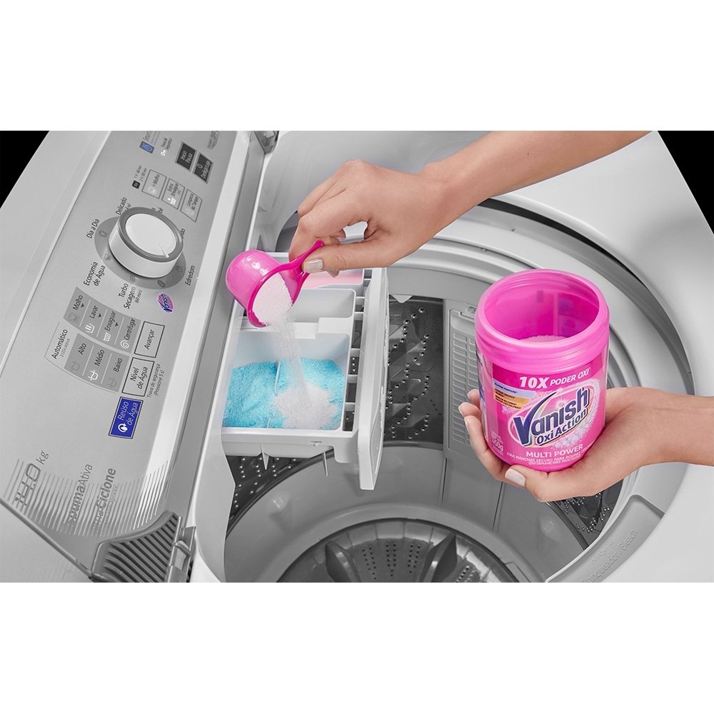 Máquina de Lavar Roupas 14kg Panasonic NA-F140B6W  Branca com Sistema Ciclone 220V