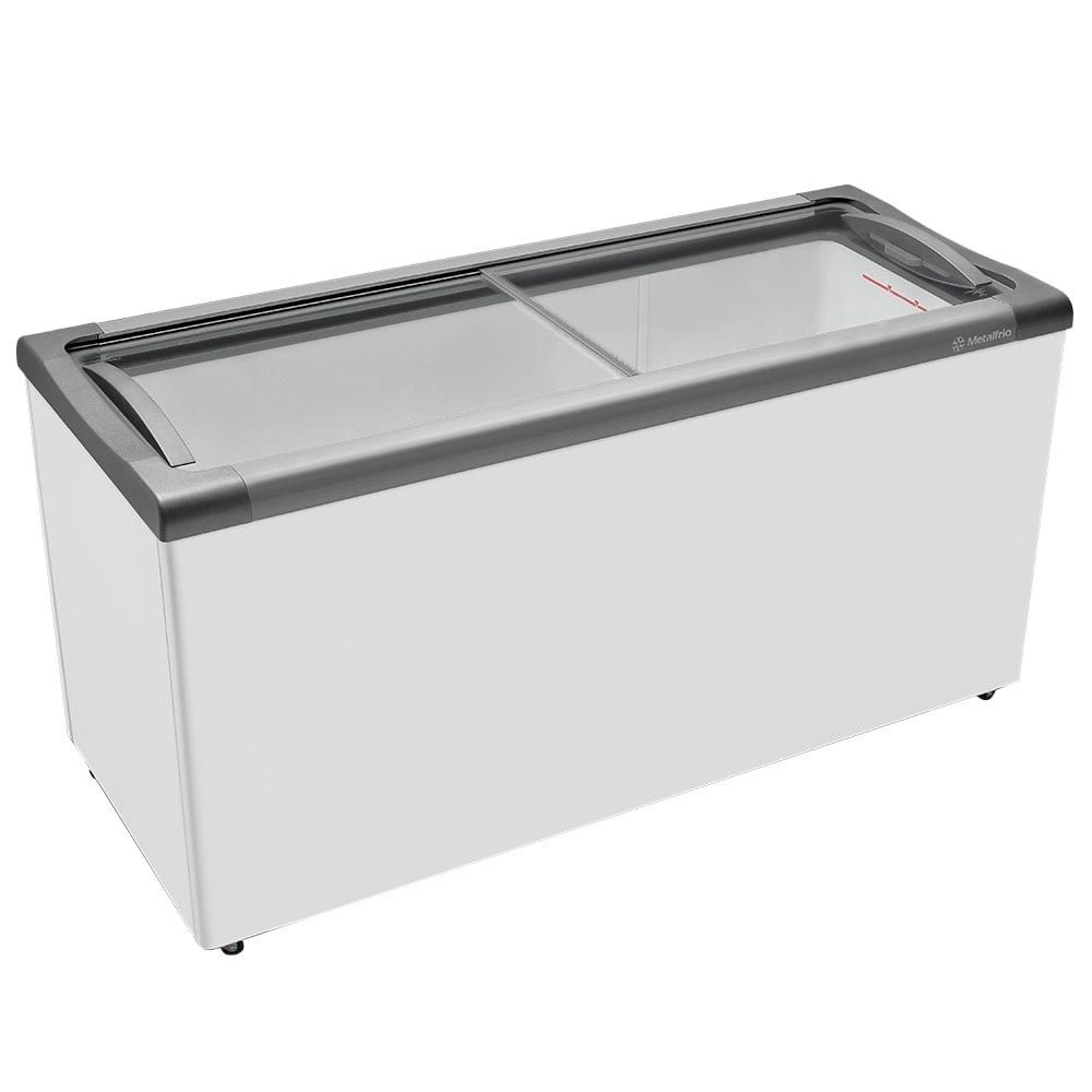 Freezer Horizontal Metalfrio 491 Litros NF55S Branco 220V