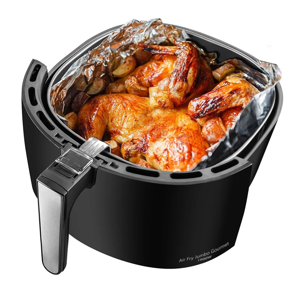 Fritadeira Air Fryer Philco Jumbo PFR13P - 1900W, 8,1 Litros, Preto, 110V
