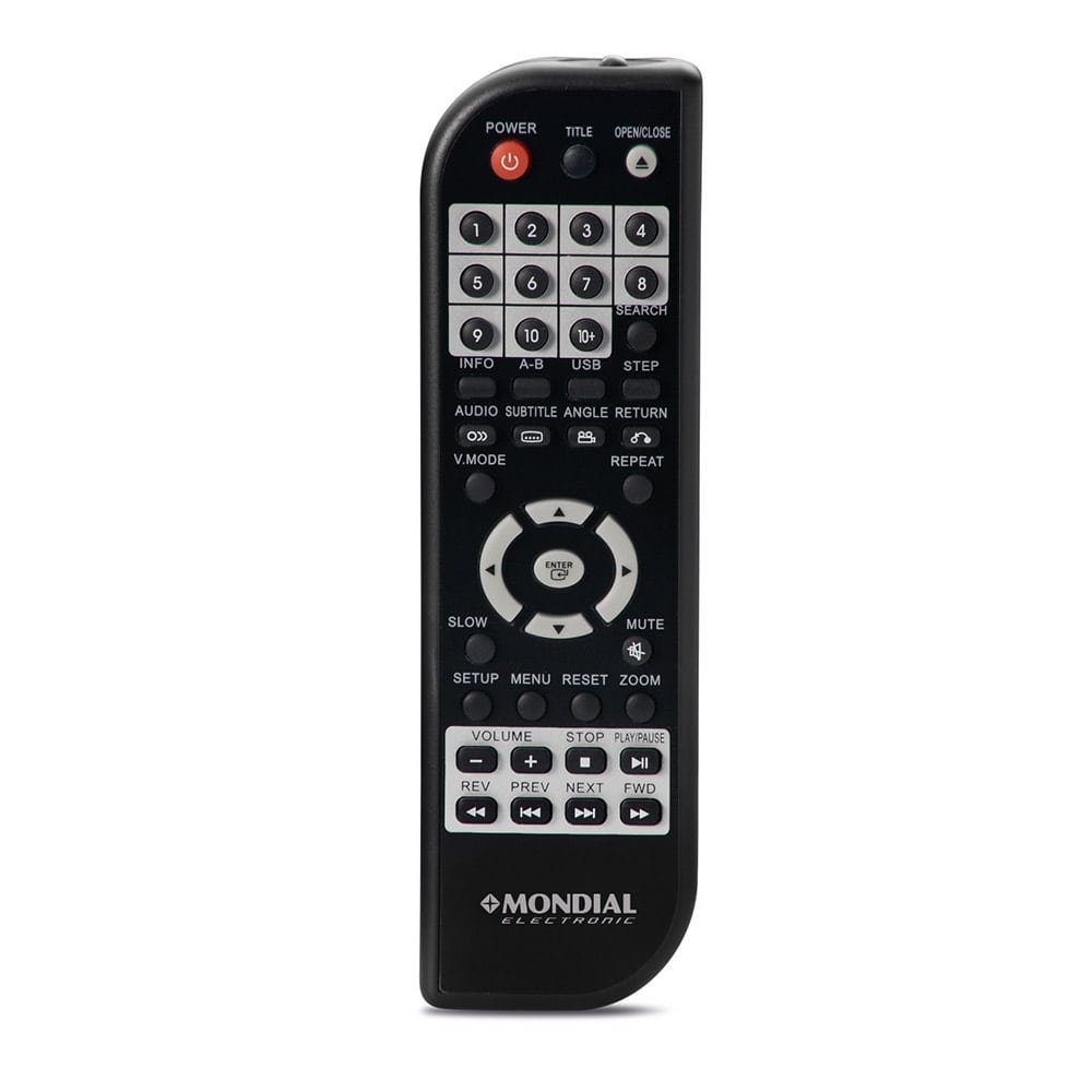 DVD Vídeo Mondial Player D20, Karaokê com Pontuação, USB, Bivolt
