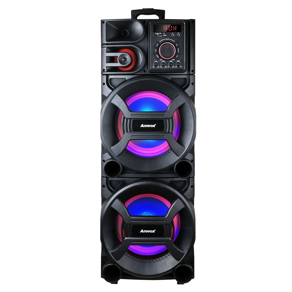 Caixa Amplificadora Amvox ACA1501, USB, Bluetooth, 1500W RMS