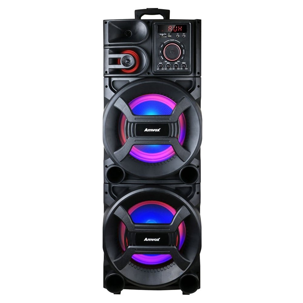 Caixa Amplificadora Amvox ACA1501, USB, Bluetooth, 1500W RMS