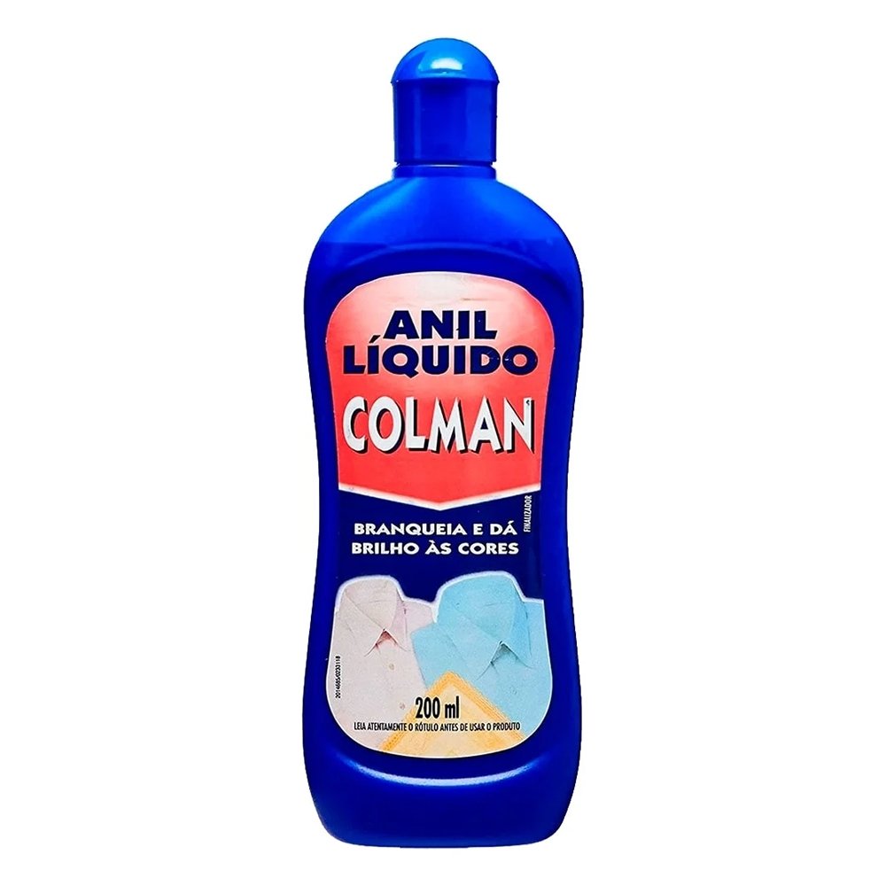 Anil Colman Líquido 200ml - Embalagem com 24 Unidades