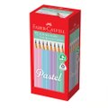 Lápis Faber Castell Tons Pastéis Grafite Preto - 1 Embalagem com 72 Unidades