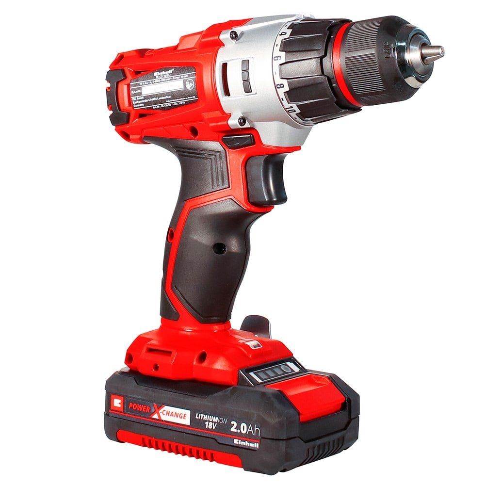 Furadeira/Parafusadeira Einhell TE-CD 18/2 LI 18V Bateria Bivolt
