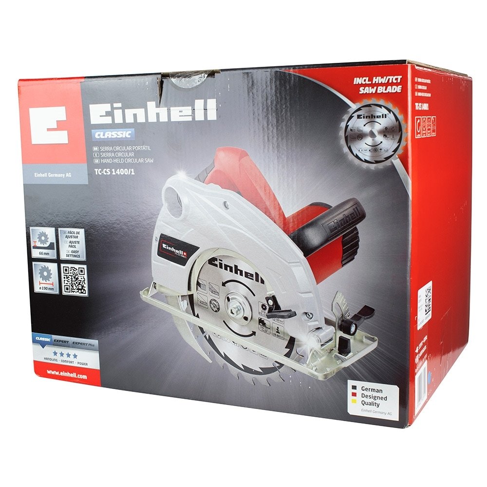 Serra Circular Einhell TC-CS 1400/1 1400W 220V