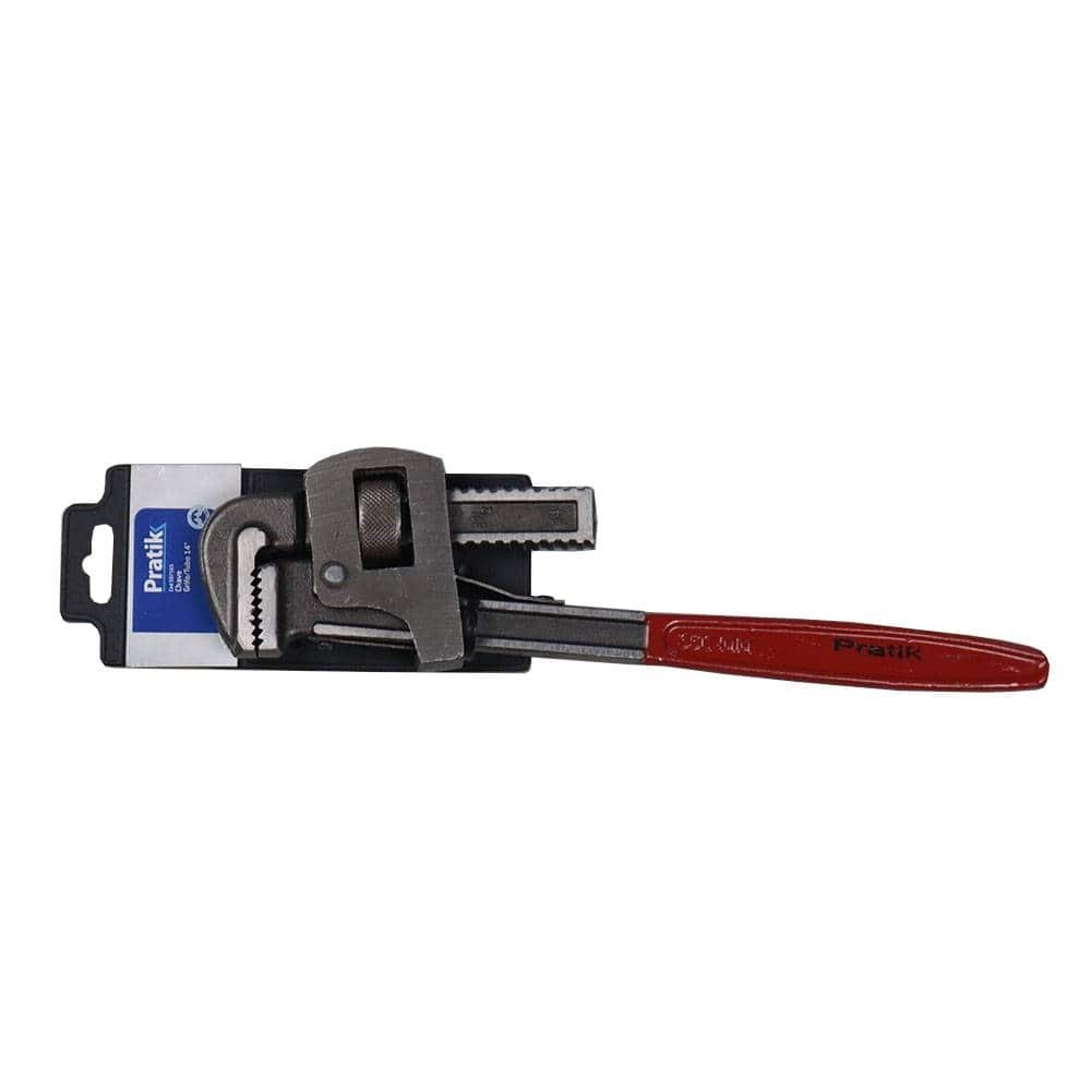 Chave Grifo/Tubo Pratik 12P Aço Carbono