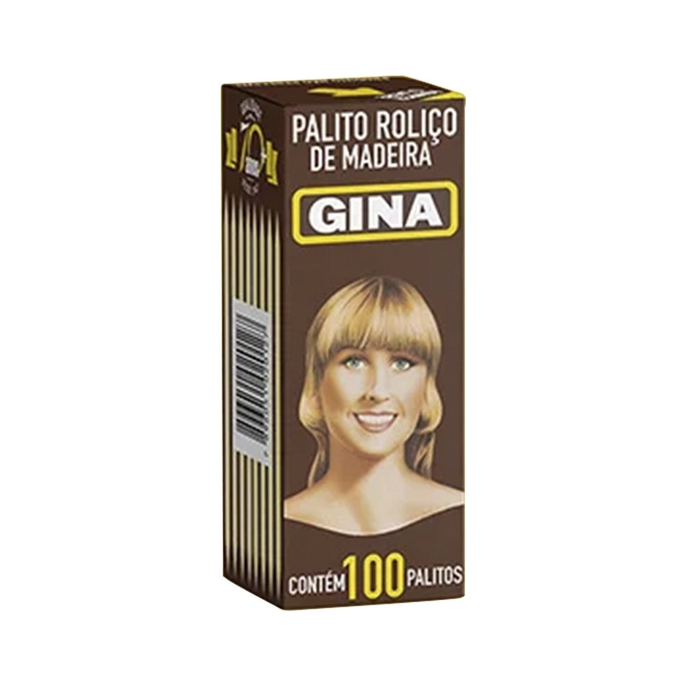 Palito de Dente Gina - 96 Embalagens com 100 Unidades
