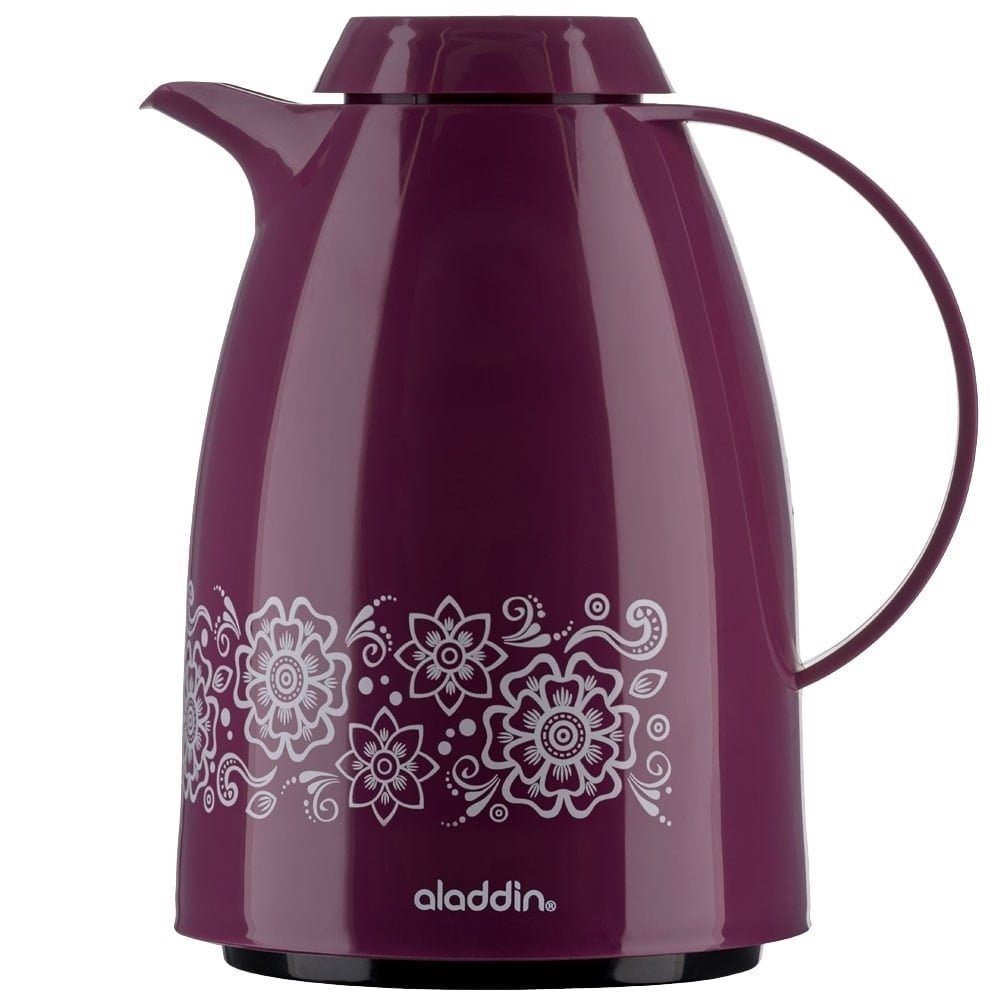 Garrafa Térmica Aladdin 0,75 Litros Bule Lilás/Vermelho/Azul - Embalagem com 6 Unidades