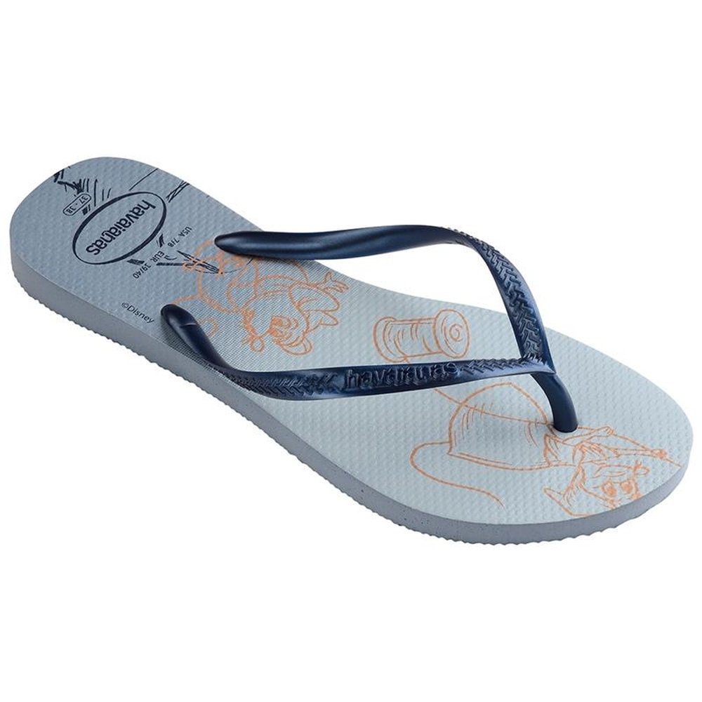 Havaianas Slim Princesas Azul Ashley 41/2