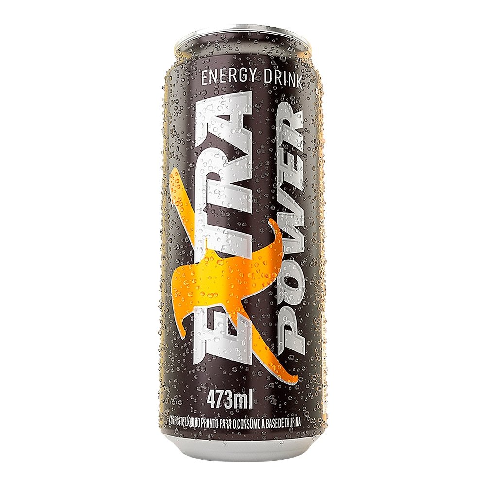 Energético Extra Power 473 ml - Embalagem com 6 Unidades