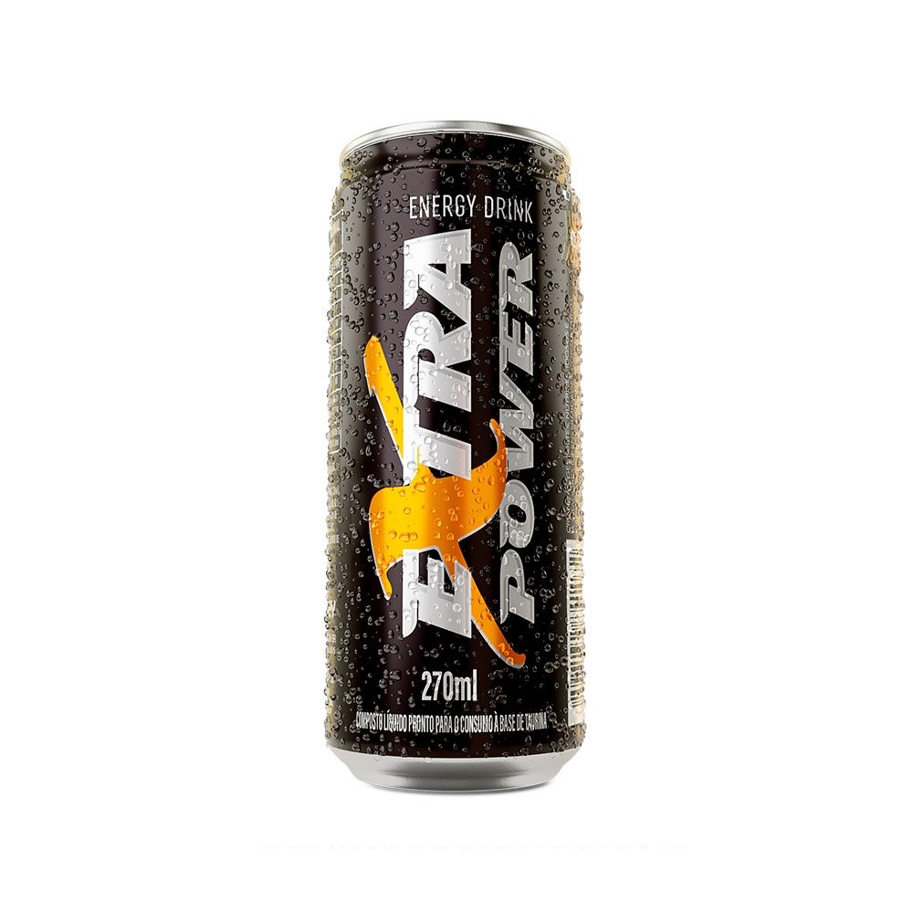 Energético Extra Power 270ml Embalagem com 6 Unidades
