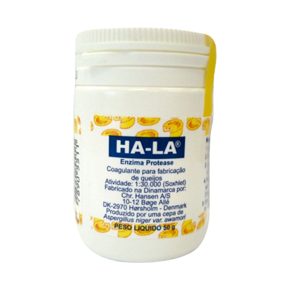 Coalho em Pó 50g - 10 unidades - Ha-La