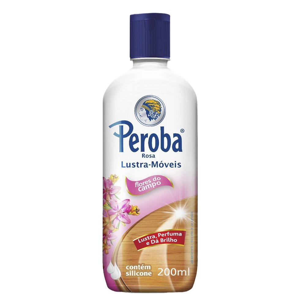 Lustra Móveis Peroba Flores do Campo 200ml Embalagem com 6 Unidades