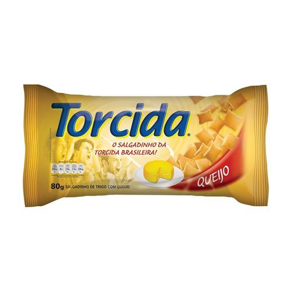 Salgadinho De Queijo 80g 20 Unidades Torcida Martins Atacado