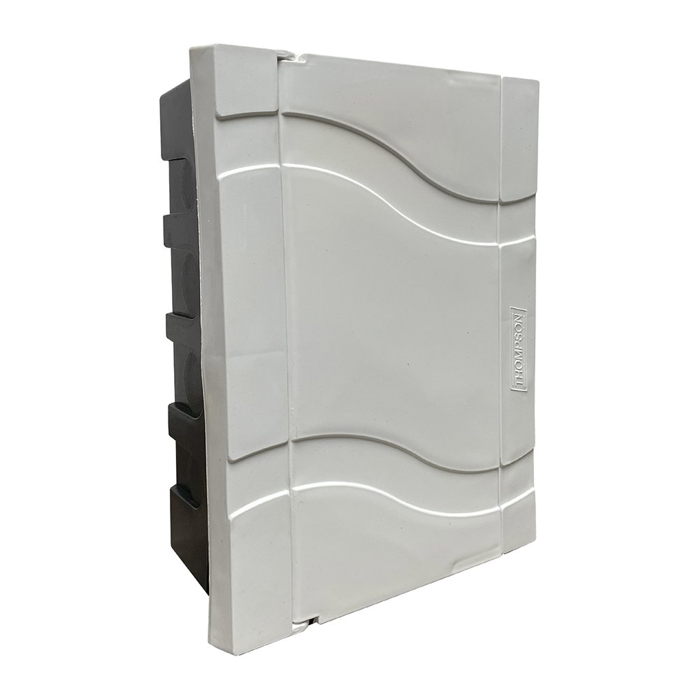 Quadro De Distribuição Thompson 8 DIN/6 Nema Tampa Branca